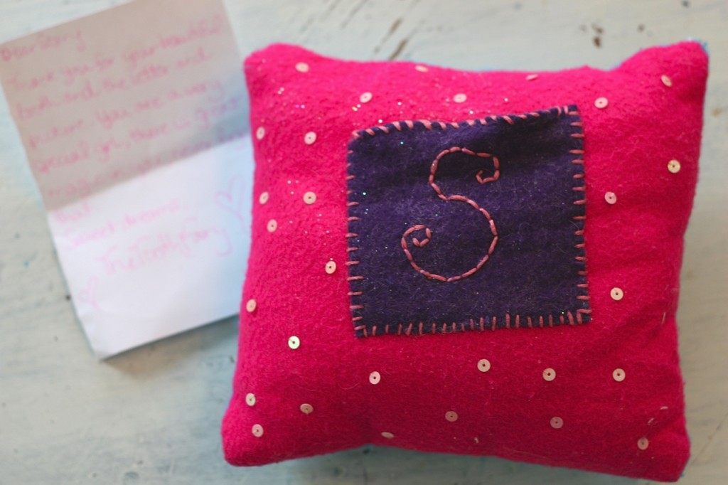 Story's tooth fairy pillow