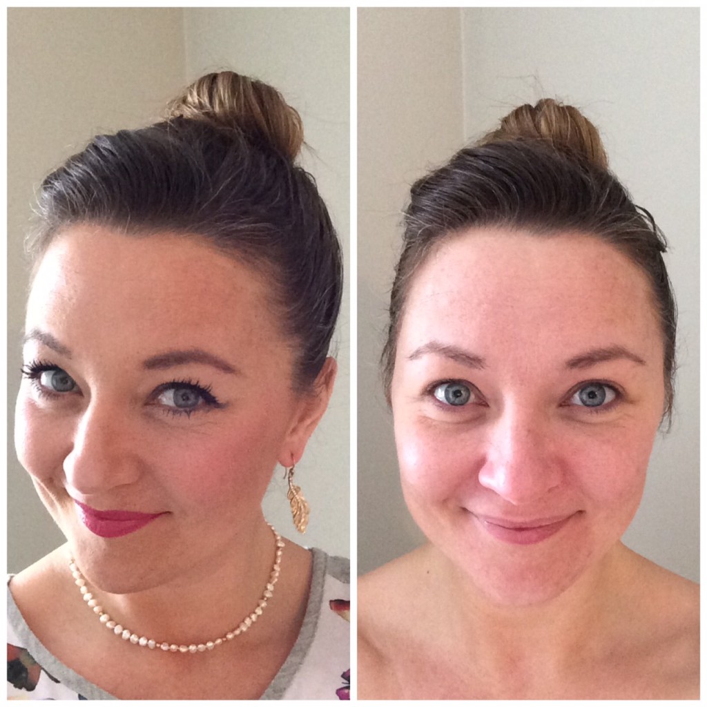 Makeup doesn't make a person beautiful