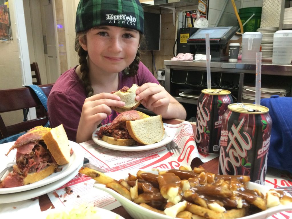 Schwartz's deli has the BEST smoked meat sandwiches you'll ever eat