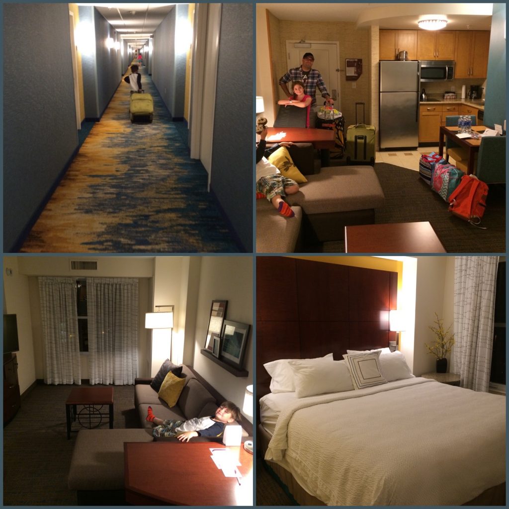 The Marriott Residence Inn in Moncton was the perfect place for our family